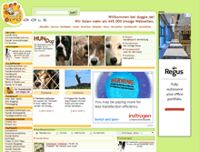 Tablet Screenshot of doggle.de